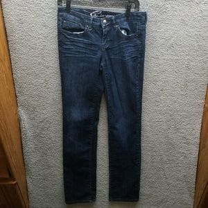 Esprit Women's 2 EDC Blue Straight Jeans 32" 32.5" 7.5"